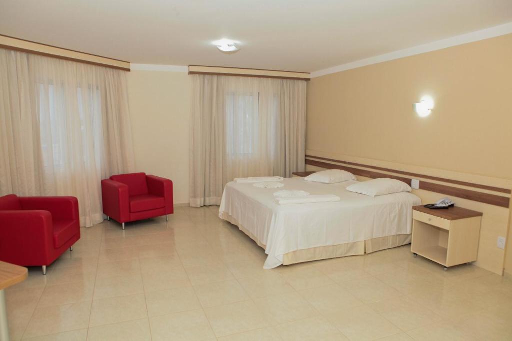 San Marino Palace Hotel Guarapuava Oda fotoğraf